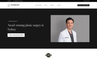 Dr Joseph Rizk — live client site